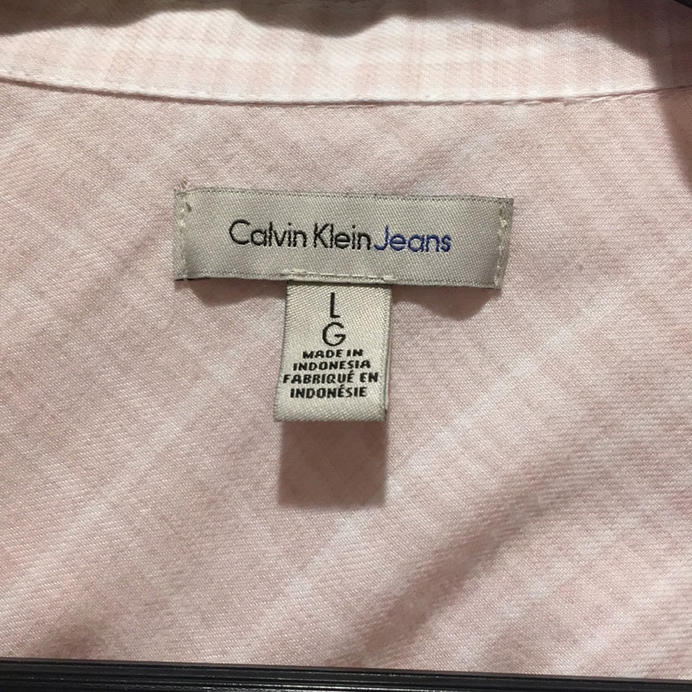 Calvin Klein button down blouse - Picture 2 of 4